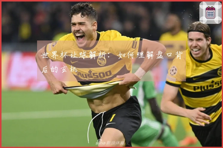 世界杯让球解析：如何理解盘口背后的玄机